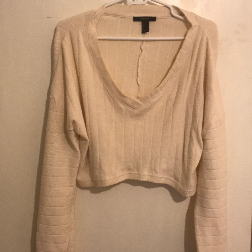 Long Sleeve Cropped Shirt